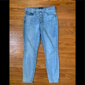 Banana Republic High Rise Skinny Jeans